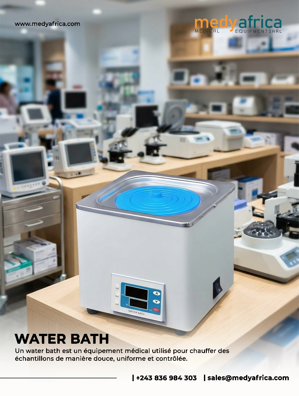 Qu’est-ce qu’un Water Bath et pourquoi est-il essentiel dans les laboratoires médicaux ?