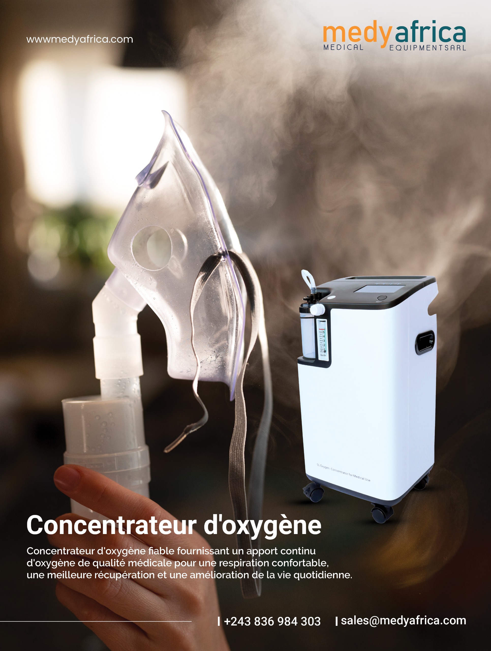 Concentrateur d’oxygène médical : solution essentielle pour une assistance respiratoire fiable