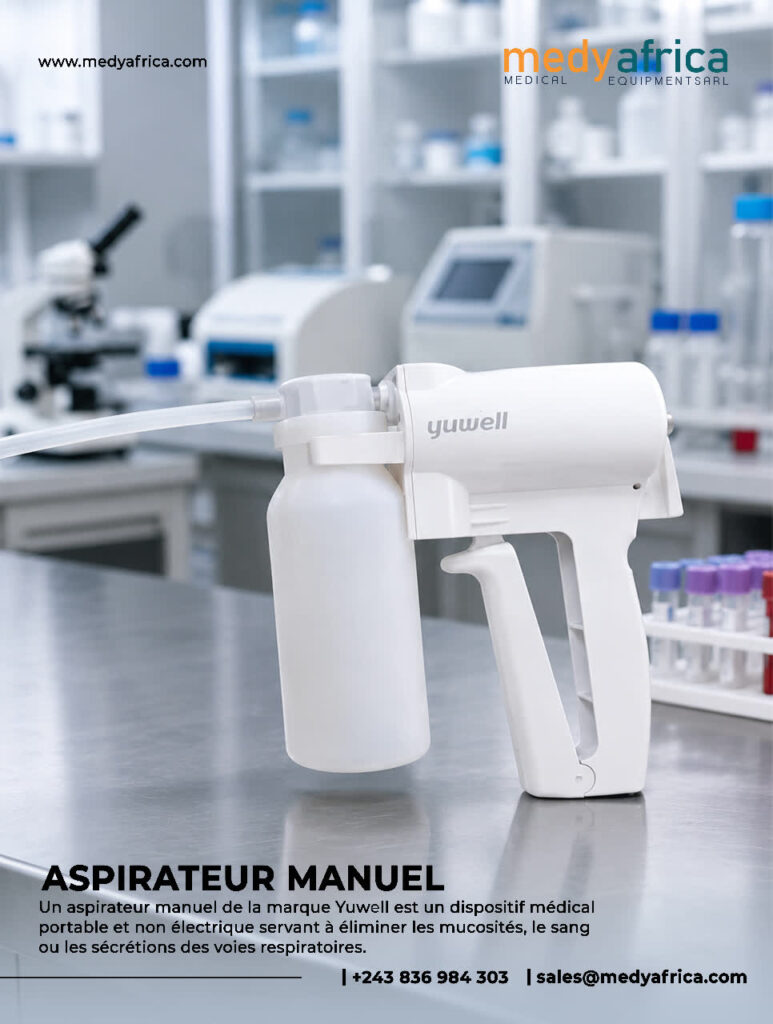 Aspirateur médical manuel pour soins intensifs à Kinshasa