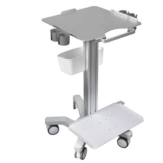 Chariot d’échographie mobile pour équipement d’imagerie médicale à Kinshasa